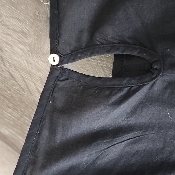 Free People Pavlo Embroidered Boho Babydoll Dress XS Black - Picture 11 of 11